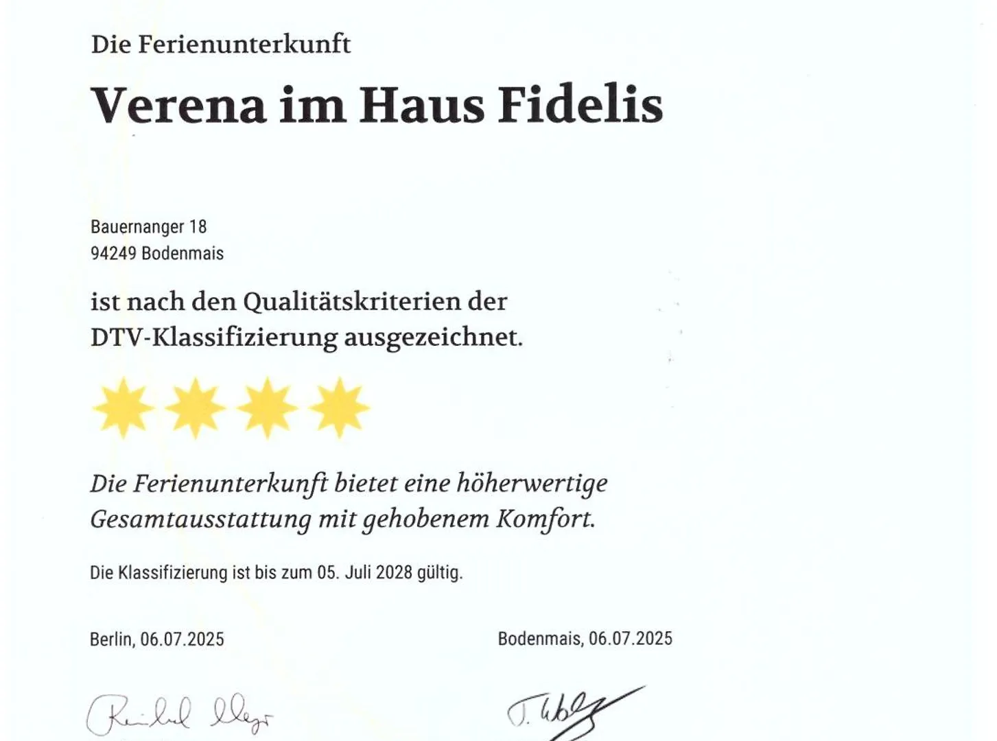 아파트 Ferienhaus Fidelis 보덴마이스 독일